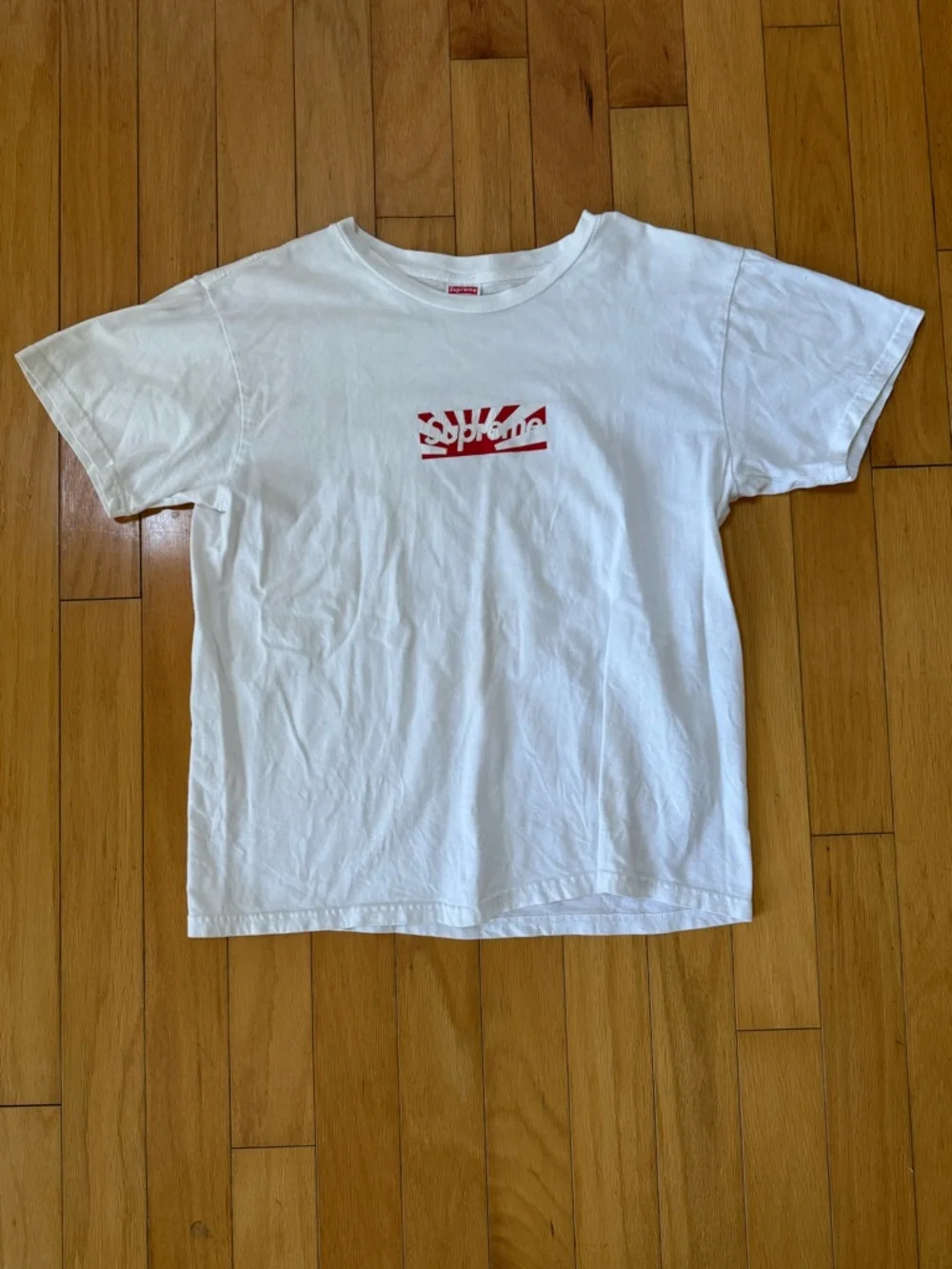 Supreme Japan Rising Sun Box Logo Tee - Picture 1 of 4